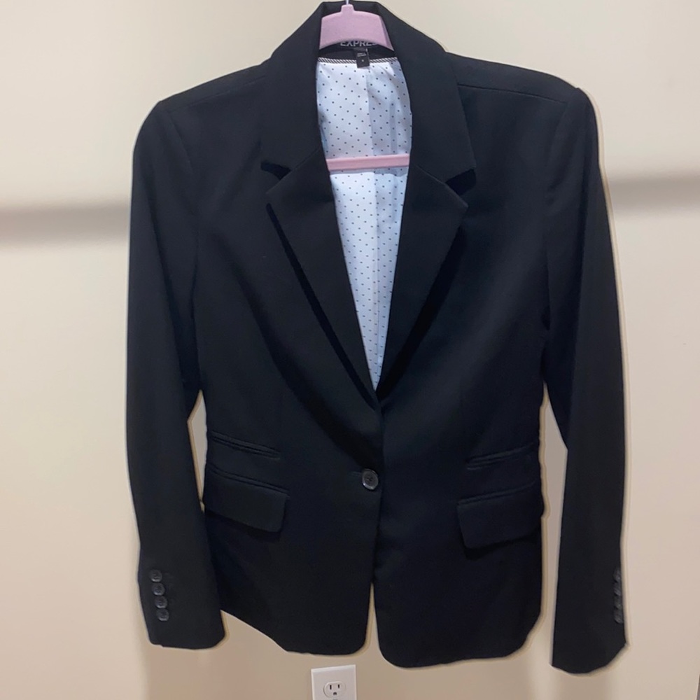 Black blazer express size 8